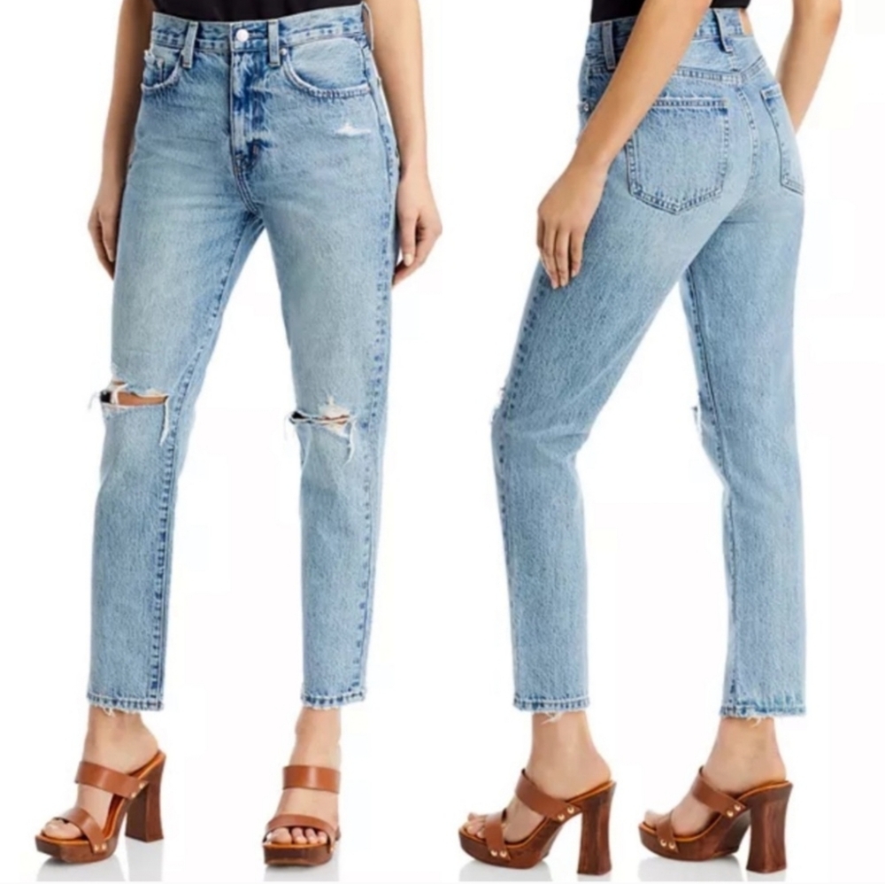 Pistola KEATON HIGH RISE SLIM STRAIGHT  in Pursue distressed